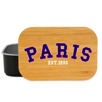 PARIS_EST_1995 - Lunch Box - Schwarz - Vorne