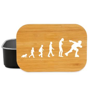 Développement du bébé au patineur en ligne - Boîte à goûter - noir - Devant