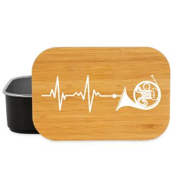 Sea Music Trumpet - Lunch Box - black - Front