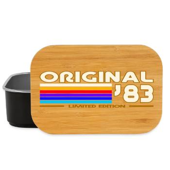 Originales 83 Rainbow Retro-Logo - Lunch Box - Schwarz - Vorne
