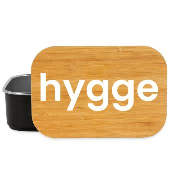 hygge - Lunch Box - black - Front
