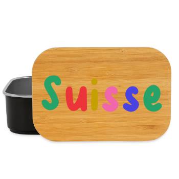 SWITZERLAND. COUNTRY - Lunch Box - black - Front