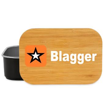 big blagger star - Lunch Box - black - Front