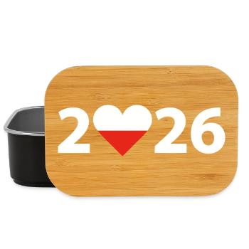 I love Poland 2026, vacation in Poland 2026 - Lunch Box - black - Front