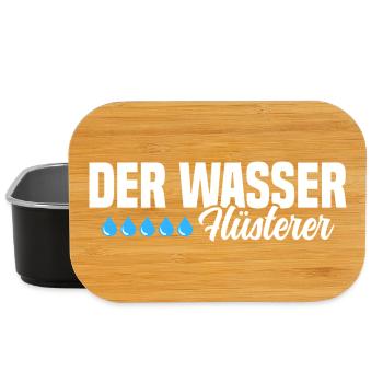 The Water Whisperer - Lunch Box - black - Front