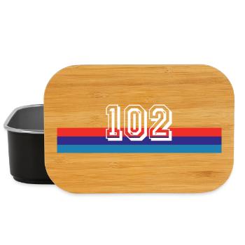Auto 102 Car Tuning Cars - Gift Birthday - Lunch Box - black - Front