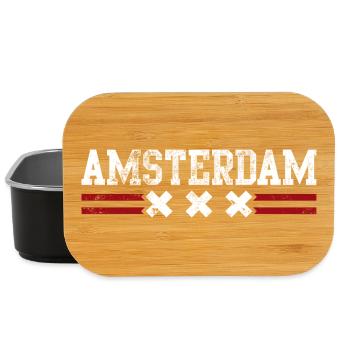 Amsterdam XXX - Lunch Box - black - Front