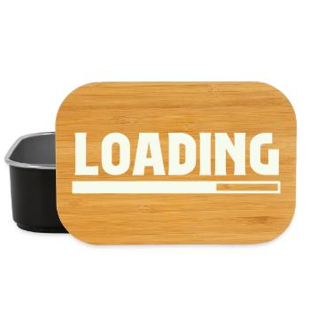 Loading - Lunch Box - black - Front