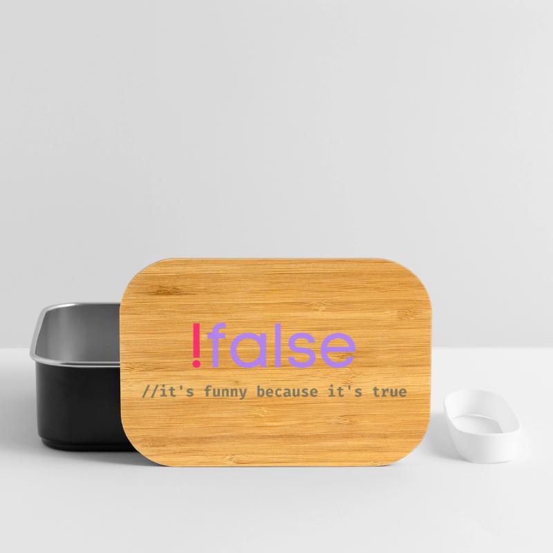 Ifalse Funny Coder Programmierungswortspiel Lunch Box