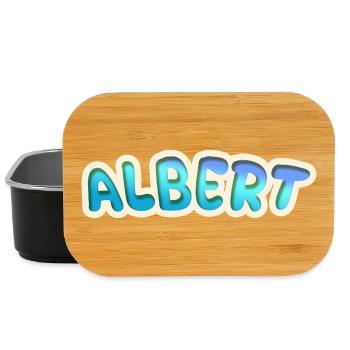 Albert als Beruf - Lunch Box - Schwarz - Vorne