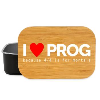 I Love Prog - Lunch Box - black - Front