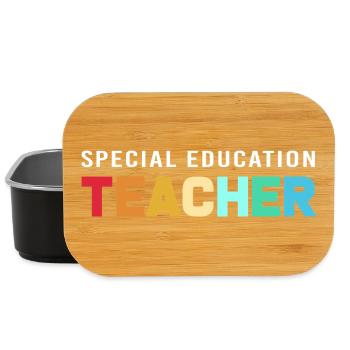 Pédagogue en éducation spécialisée - Boîte à goûter - noir - Devant