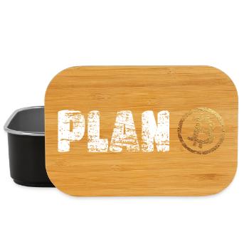 Plan Bitcoin Plan B - Boîte à goûter - noir - Devant