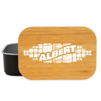 Vorname Albert - Lunch Box - Schwarz - Vorne