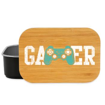 Gamer Glyphs Controller Tee - Lunch Box - black - Front