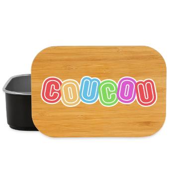 hello, hello, politeness - Lunch Box - black - Front
