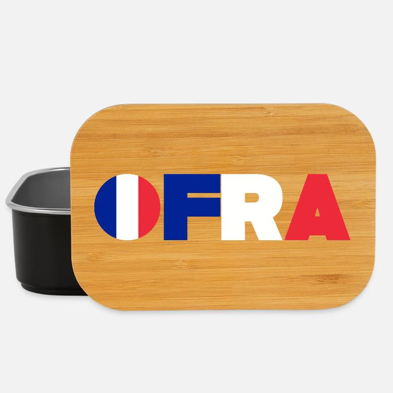 Frankreich - Lunch Box - Schwarz