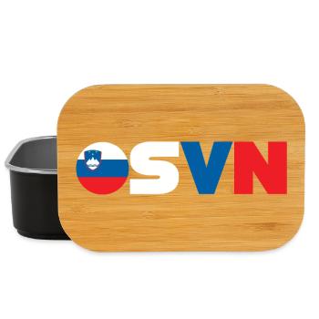 Slowenien - Lunch Box - Schwarz - Vorne