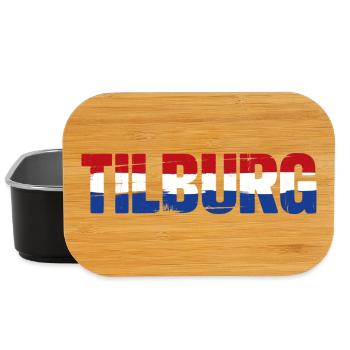 Tilburg Niederlande - Lunch Box - Schwarz - Vorne