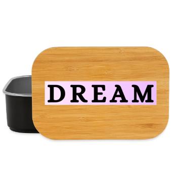 Dream in Pastelllila - Lunch Box - Schwarz - Vorne