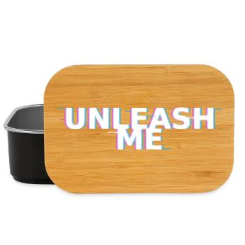 UNLEASH ME Glitch Shirt – Bold Streetwear - Lunch Box - black - Front