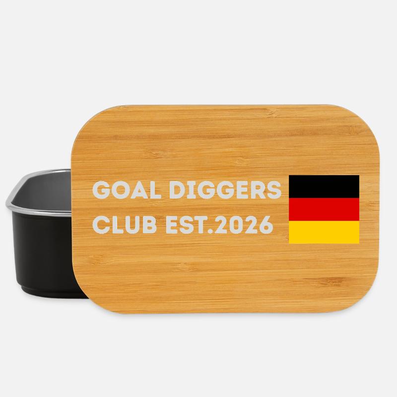 Goal Diggers Club Est.2026 (Germany) - Lunch Box - black
