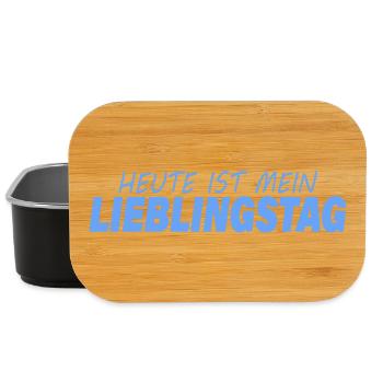 LIEBLINGSTAG - Lunch Box - Schwarz - Vorne
