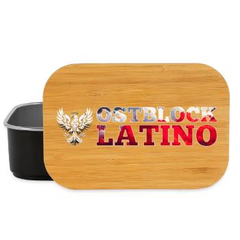 Ostblock Latino Pole Polen weißer Adler Geschenk - Lunch Box - Schwarz - Vorne