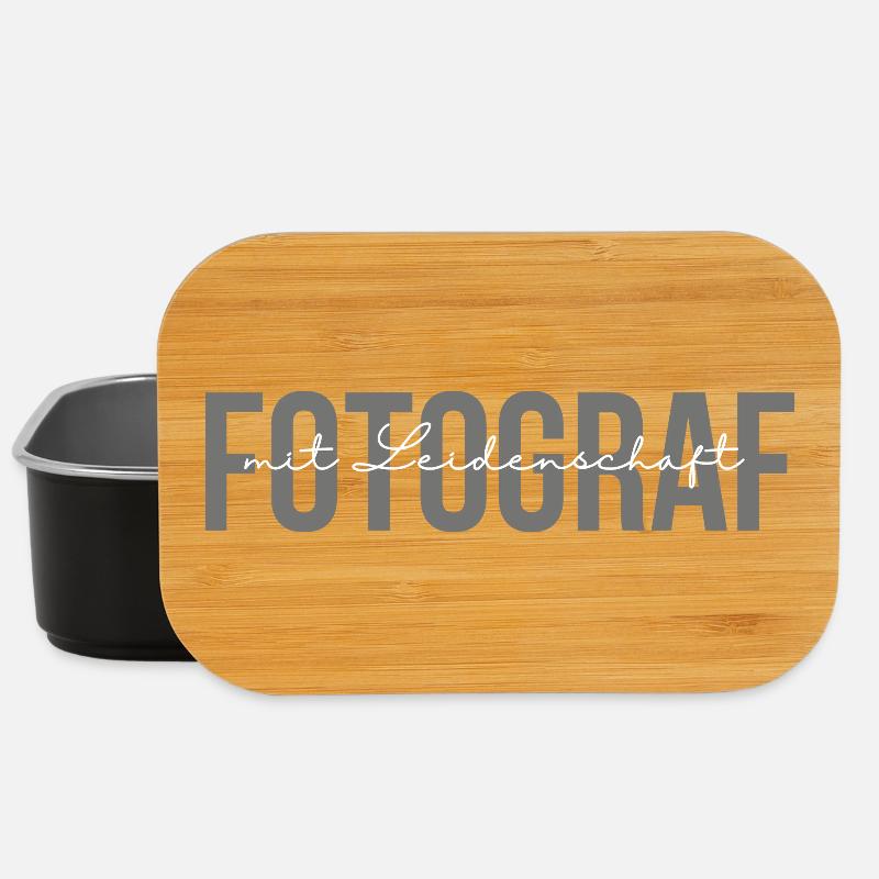 Photographer with passion - Lunch Box - black