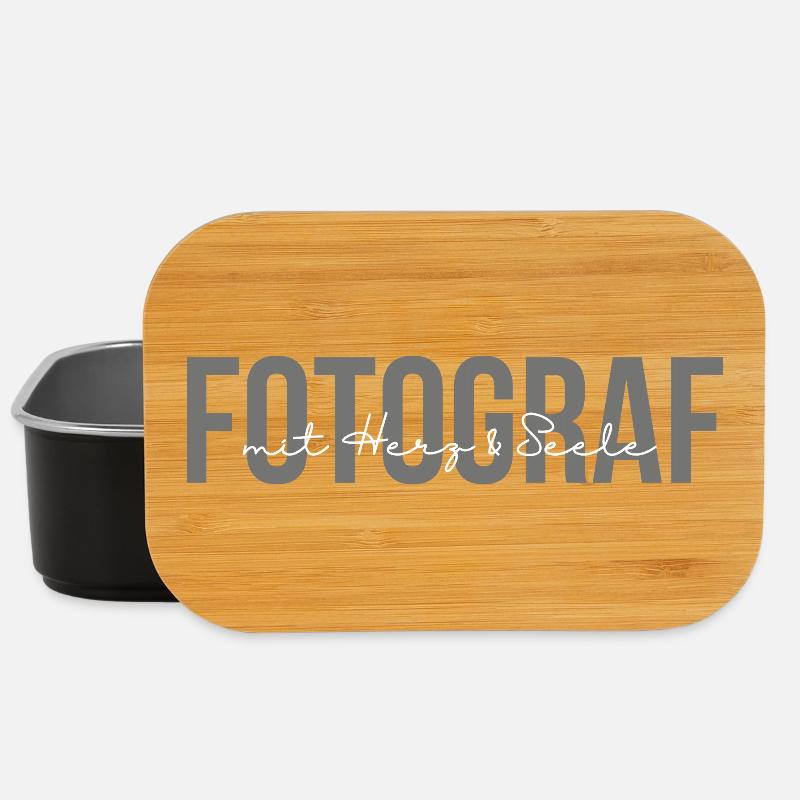 Photographe de cœur et d’âme - Boîte à goûter - noir