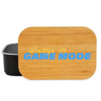 TOUJOURS EN MODE JEU - Boîte à goûter - noir - Devant