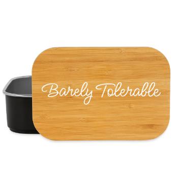 Pride And Prejudice - Barely Tolerable IV - Lunch Box - black - Front