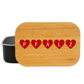 Pfalzherz - Lunch Box - Schwarz - Vorne