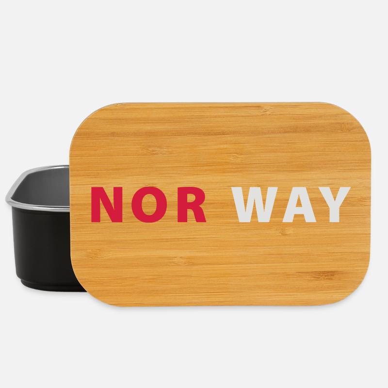 Norway - Lunch Box - black
