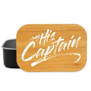 His Captain - Boîte à goûter - noir - Devant
