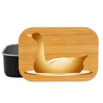 die goldene Gans märchenhaft und geheimnisvoll - Lunch Box - Schwarz - Vorne