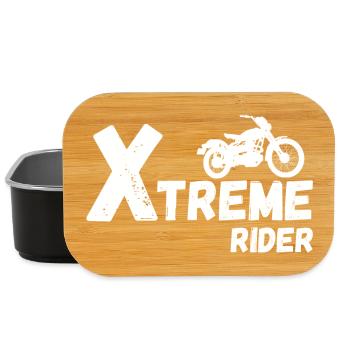 motorcycle, sport motorcycle, humor motorcycle - Lunch Box - black - Front