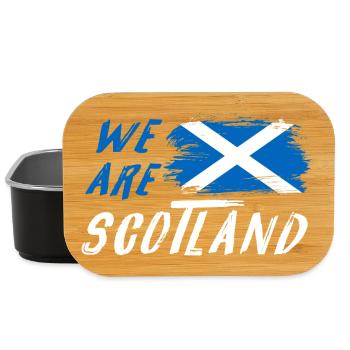 We are Scotland flags design - Lunch Box - black - Front