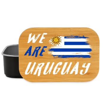 We are Uruguay - Lunch Box - black - Front