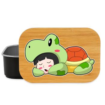 Costume de la Fille Tortue - Boîte à goûter - noir - Devant