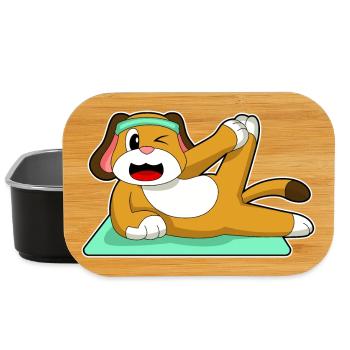 Yoga canin Gymnastique - Boîte à goûter - noir - Devant