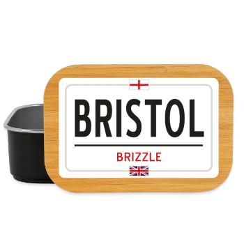 Bristol town sign - Lunch Box - black - Front