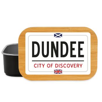 Dundee Ortsschild - Lunch Box - Schwarz - Vorne