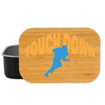 TOUCH DOWN - Lunch Box - black - Front