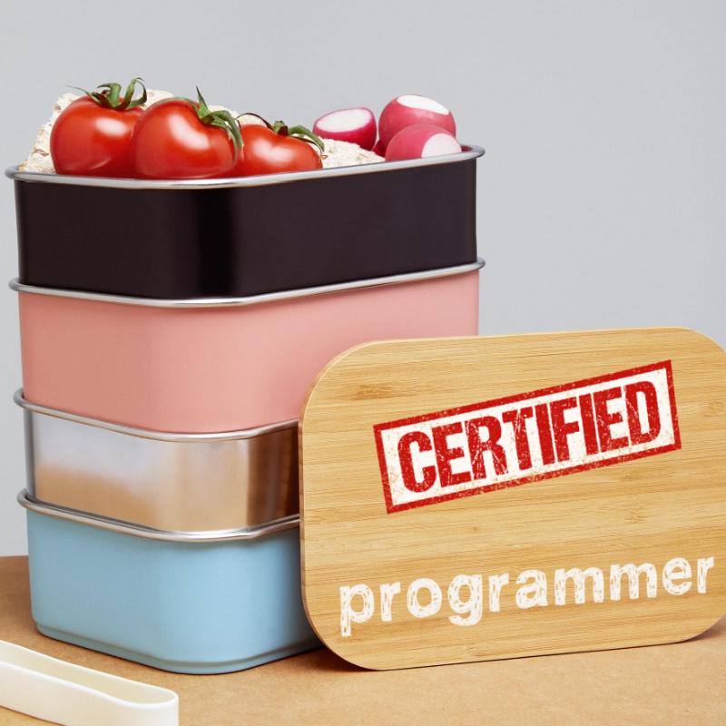 Programmierer Lunch Box