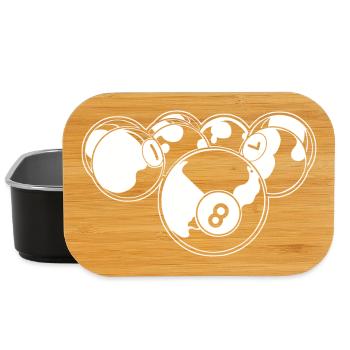 8 Ball Billiards - Lunch Box - black - Front