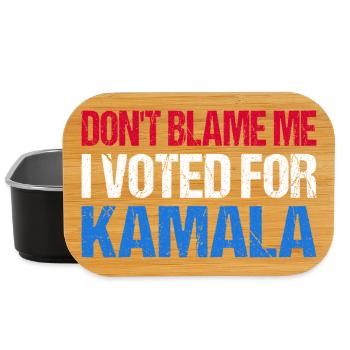 Don't Blame Me I Voted For Kamala I - Lunch Box - black - Front