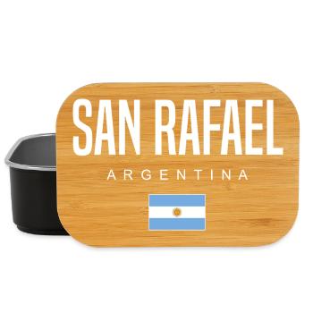 San Rafael Argentinien Argentinier - Lunch Box - Schwarz - Vorne