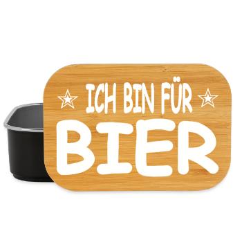 Bière - Boîte à goûter - noir - Devant
