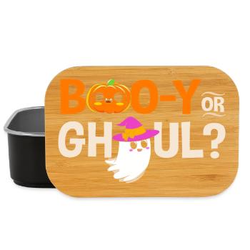 Halloween Gender Reveal - Lunch Box - black - Front